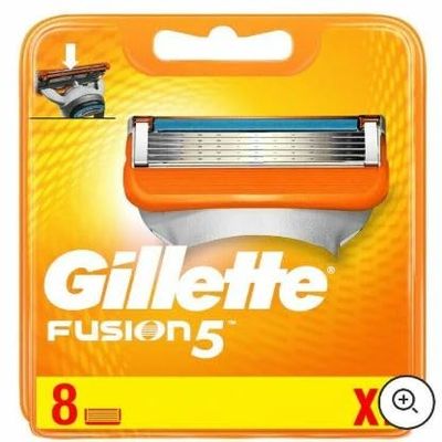 GILLETTE FUSION 5 XL RAZOR HEADS BLADES 8PK
