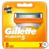 GILLETTE FUSION 5 XL RAZOR HEADS BLADES 8PK view 1
