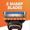 GILLETTE FUSION 5 XL RAZOR HEADS BLADES 8PK view 2
