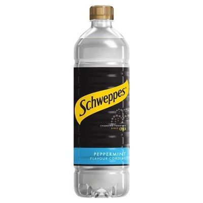 Schweppes Peppermint Flavour Cordial 1000 ml