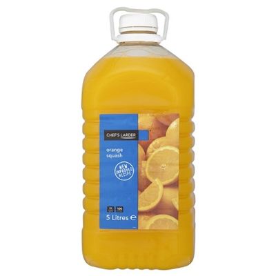 Chefs Larder Orange Squash 1 x 5litre