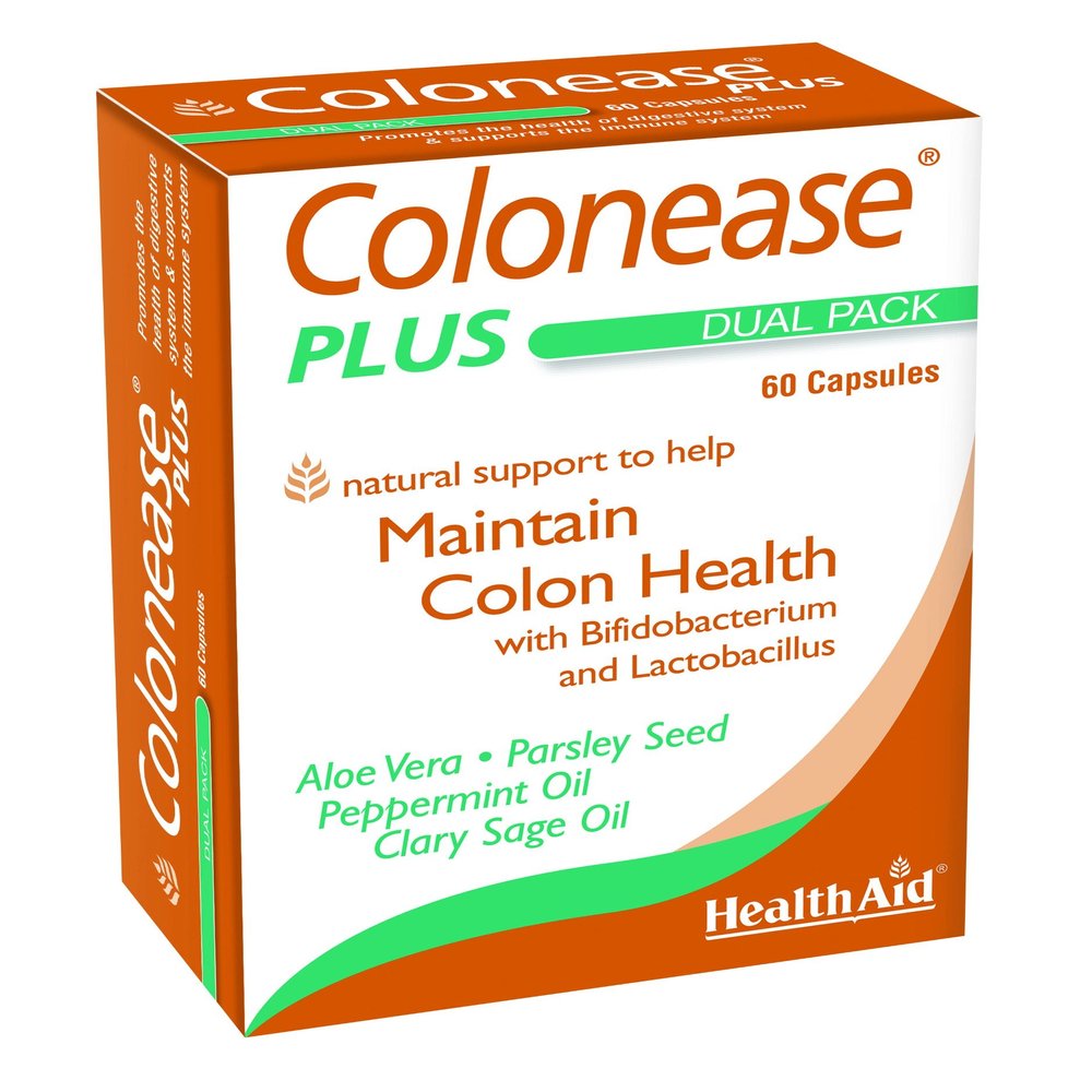 HealthAid ColoneasePlus - Pack of 60 Capsules