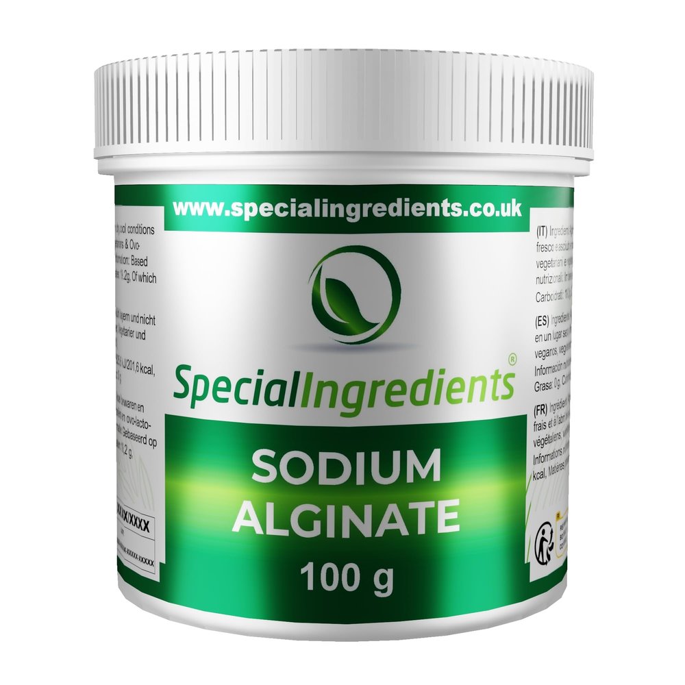 Special Ingredients Sodium Alginate 100g Molecular Gastronomy Ingredient