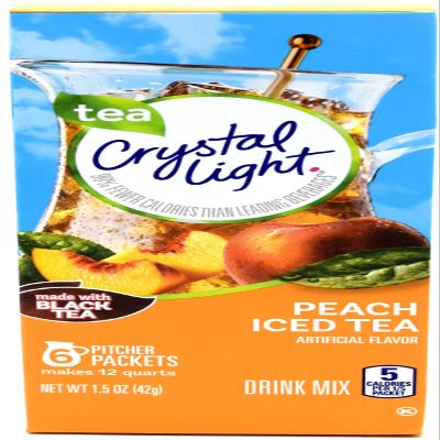 Crystal Light Peach Tea Drink Mix (12-Quart), 1.5-Ounce Packages (Pack Of 2)