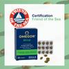 OMEGOR Mind Omega 3 and Bacopa Monnieri - Memory and Focus Supplement for Kids and Senior with Borage Oil, Zinc and Vitamin B (30 Capsules) view 3
