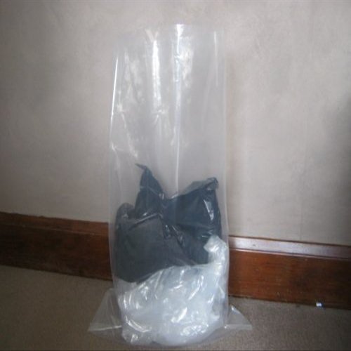 10 Clear 400 Gauge / 100 Micron Heavy Duty 20" x 30" (508mm x 762mm) Builder/Rubble Sacks