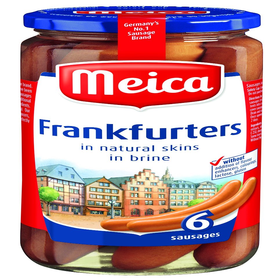 Meica Frankfurters 375 g (Pack of 12)