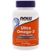 Ultra Omega-3- 500 EPA/250 DHA (90 softgels) - Now Foods view 1