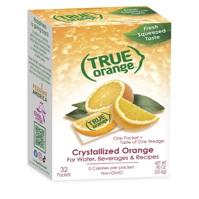 True Orange Drink, 32 Count (0.90oz) by True Lemon