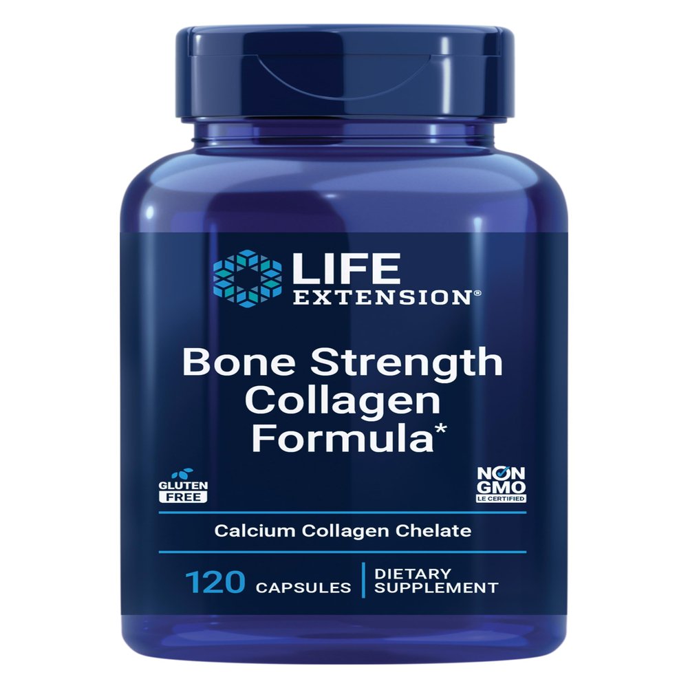 Life Extension Bone Strength Formula with KoAct, 120 caps