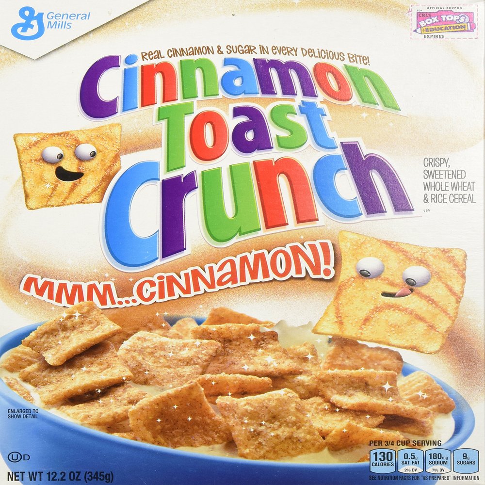 Cinnamon Toast Crunch Cereal 345g 12.2oz