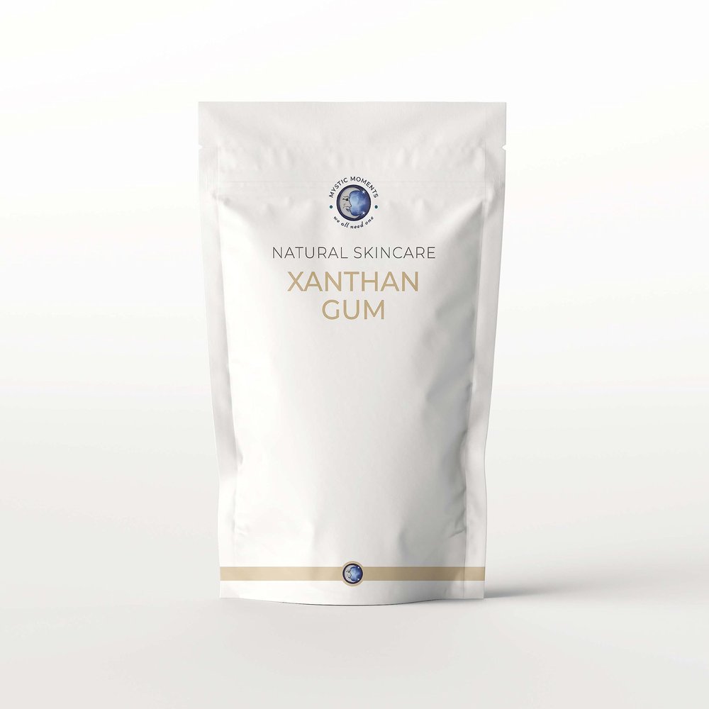 Mystic Moments | Xanthan Gum Powder 500g | Cosmetic Grade Thickener & Emulsifier | Soluble in Hot & Cold Water | Ideal for Creams, Lotions, Gels & Shampoos | External Use Only