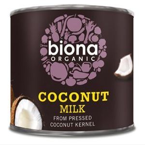 Biona Organic Coconut Milk Pack of 6(200 ml)