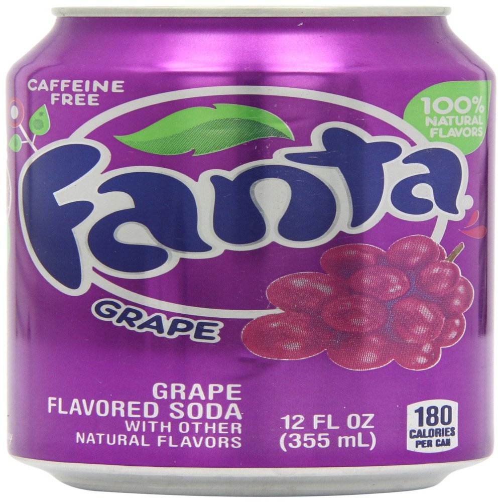 Fanta Grape 12 oz 355 ml (Pack of 3)