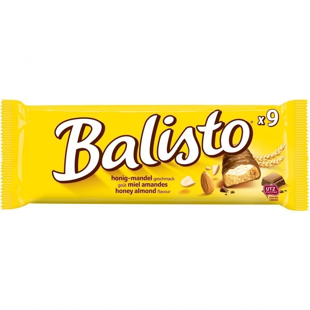 Balisto Milk Almonds and Honey Bars (166,5g)