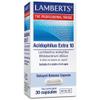 LAMBERTS - ACIDOPHILUS Extra 10 - 30 CAPULES view 1