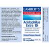 LAMBERTS - ACIDOPHILUS Extra 10 - 30 CAPULES view 2