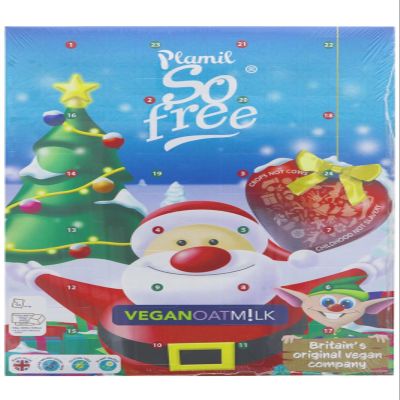 Plamil, So Free So Free Milk Chocolate Alternative Advent Calendar, 110 g