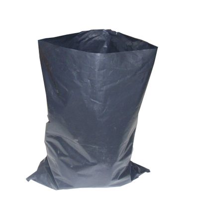 100 Sacks! 1 Pack of 100 Dolphin Grey Rubble Sacks 350 Gauge By Bristol Tool Company