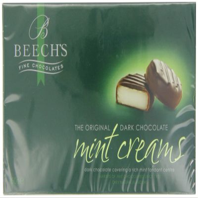 Beech's Fine Chocolate Original Dark Chocolate Mint Creams 150 g (Pack of 2)