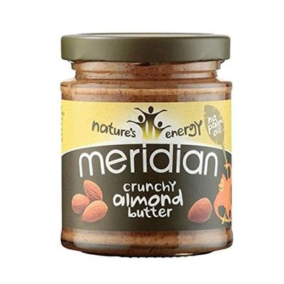 Meridian Natural Crunchy 100% Almond Butter 170g.