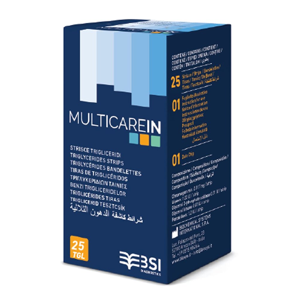 ( 0759 ) BIOCHEMICAL SYSTEM INTERN. MULTICARE IN TRIGLICERIDI 25ST