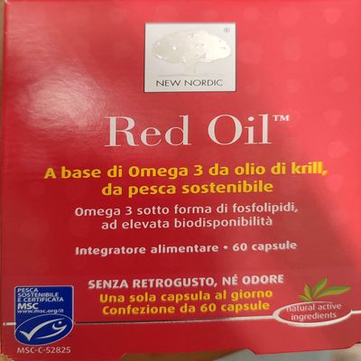 ( 1319 ) NEW NORDIC RED OIL 60CPS