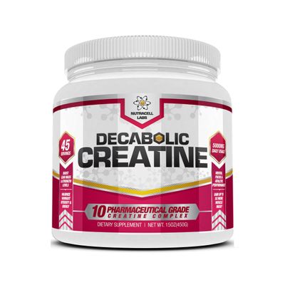 Decabolic Creatine : Powerful 10 BLEND Creatine (2CM Di-Creatine Malate * CreaPure Creatine Monohydrate * Creatine Ethyl Ester * Creatine Alpha-Ketoglutarate * Di-Creatine Orotate * Magnesium Creatine Chelate * Creatine Citrate * Tri-Creatine Malate