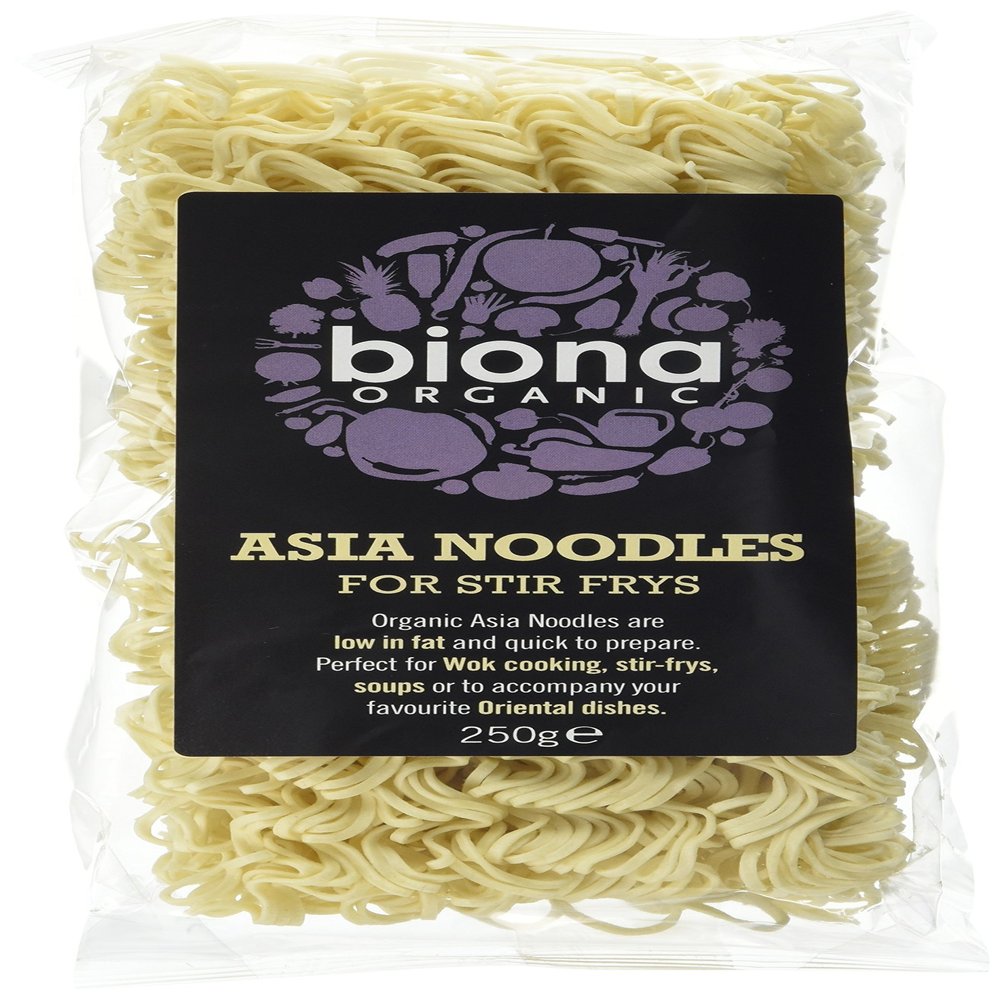 Biona Organic Asia Noodles 250g (Pack of 4)