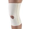 CHAMPION Knee Brace Flexible Stays Knit Elastic, White, Large view 3