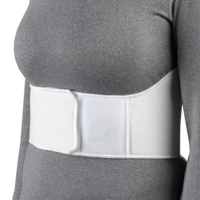 CHAMPION Rib Belt For Women Contoured Female Form Elastic, White, X-Large