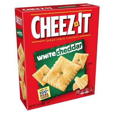 Cheez - It White Cheddar Baked Crackers - 198g Box