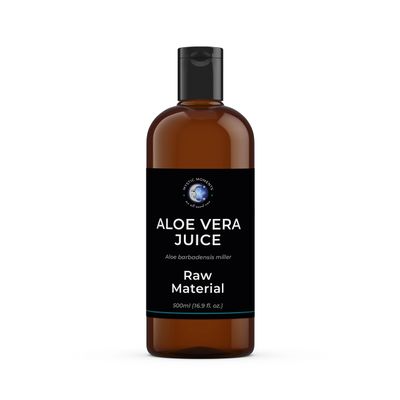 Mystic Moments | Aloe Vera Juice | Aloe Barbadensis Leaf Juice with Potassium Sorbate & Citric Acid | Hydrating Ingredient for Skin, Hair & DIY Cosmetics | Vitamin-Enriched Botanical Base | 500ml