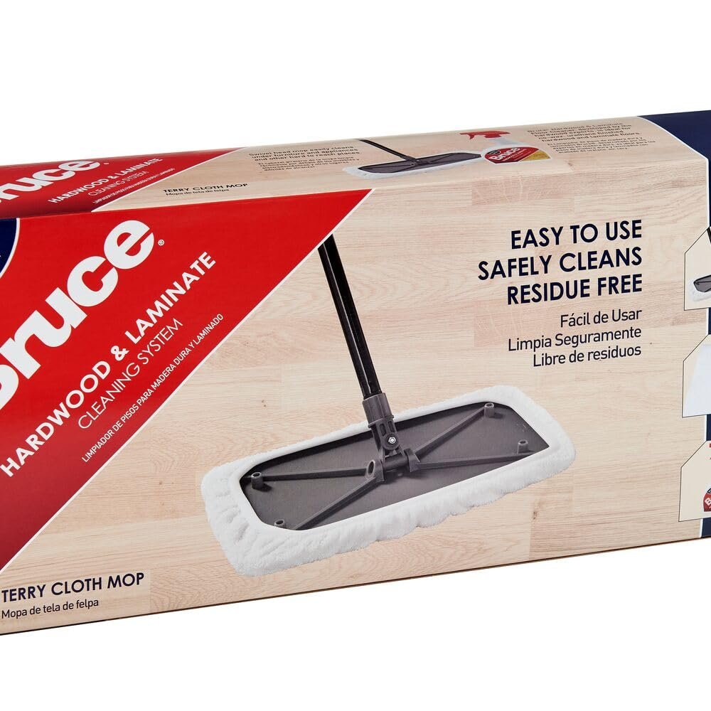 Bruce Hardwood & Laminate Cleaning System (with Terry Cloth Mop Cover)