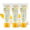 Jack N Jill Natural Certified Kids Toothpaste Fluoride-Free Toddler & Baby Toothpaste with 40% Xylitol, No Sugar, Suitable from 6 Months+, Organic Banana Flavour, Pack of 3 (50g Each) view 1