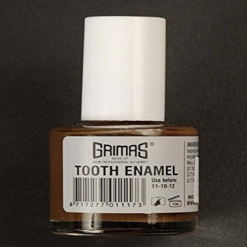 Grimas Tooth Brown Coloured Enamel