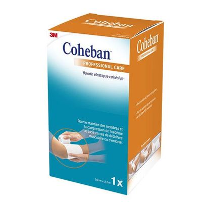 3M - Coheban Cohesive Compression Bandage - 10 cm x 3.5 m