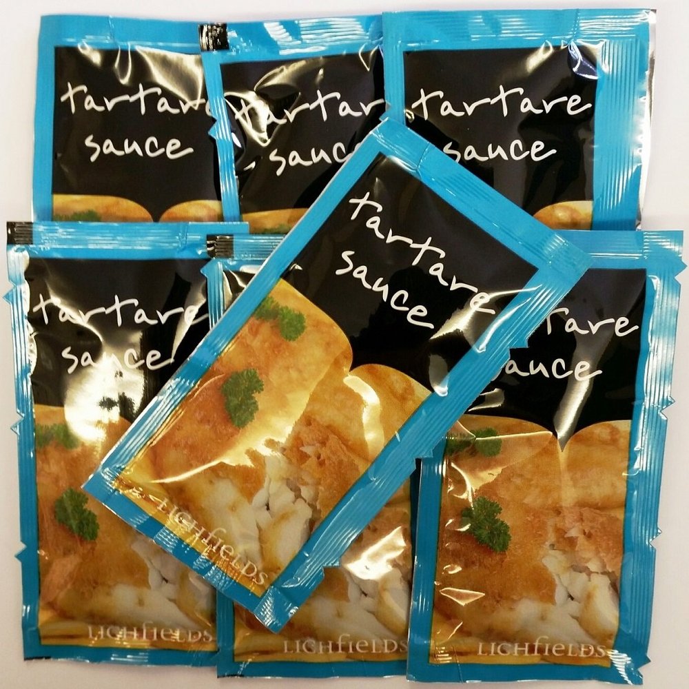 25 x Lichfields Tartare Sauce - 25 Individual sachets