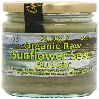 Carleys Organic Raw Sunflower Seed Butter 250 g (Pack of 6