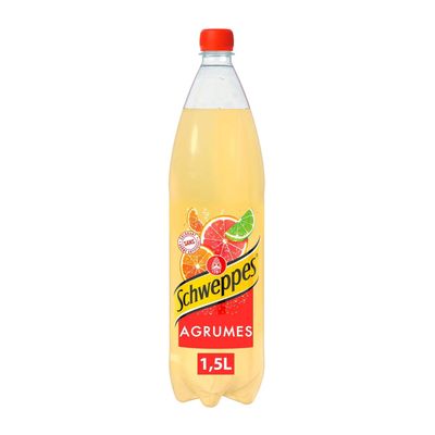 Schweppes Agrum Soda 1.5 L - Pack of 6