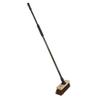 CHARLES BENTLEY Broom, Charnwood, 12 inch, Bassine Broom, for Garden & Outdoor, Maintenance, Premium, Brushware, Green, FSC 100% Wood, Stiff Bristles, Made In Britain, Grip Handle (140x30x7cm) view 4