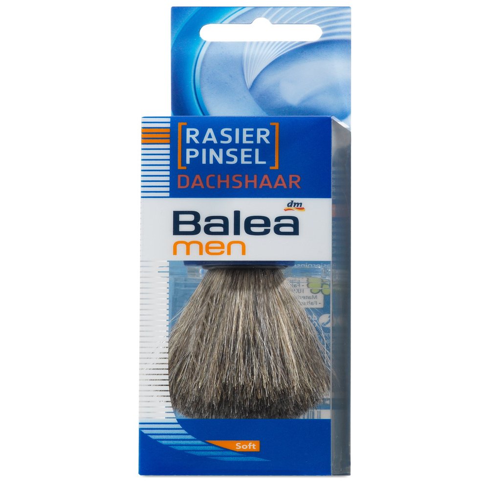 Balea Men Shaving Brush Badger Hair Shaving Brush