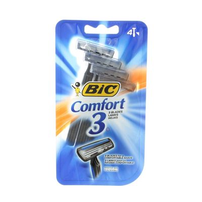 Bic Comfort 3 Men Razor 4 Size 4ct Bic Comfort 3 Men Razor 4pk Ea