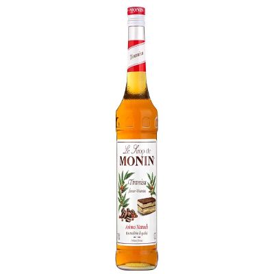 MONIN Premium Tiramisu Syrup 700ml for Coffee, Baking and Cocktails. Vegan-Friendly, Allergen-Free, 100% Natural Flavours and Colourings