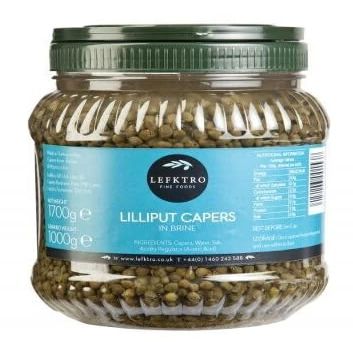 LEFKTRO LILLIPUT Capers 1kg Drained Weight