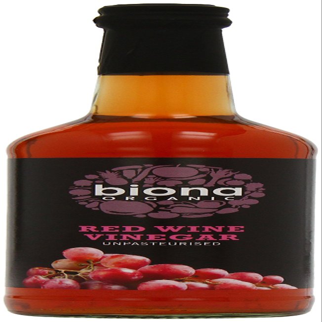 Biona Organic Red Wine Vinegar 500 ml (Pack of 6)