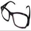 SLIM READING GLASSES BLACK UNISEX LIGHTWEIGHT 5 STRENGTHS PR13 (+1.5) view 1