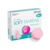 JOYDIVISION Soft-Tampons Professional I 50 Pieces I Threadless tampons for Sports, Swimming & spa I Menstrual sponges Ultra Soft I Easy Insertion & Removal I Soft Tampon Without Thread view 1