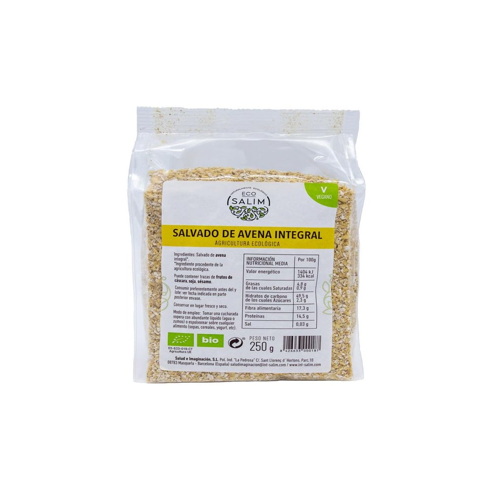 Eco-Salim Whole Bran Oat 250g