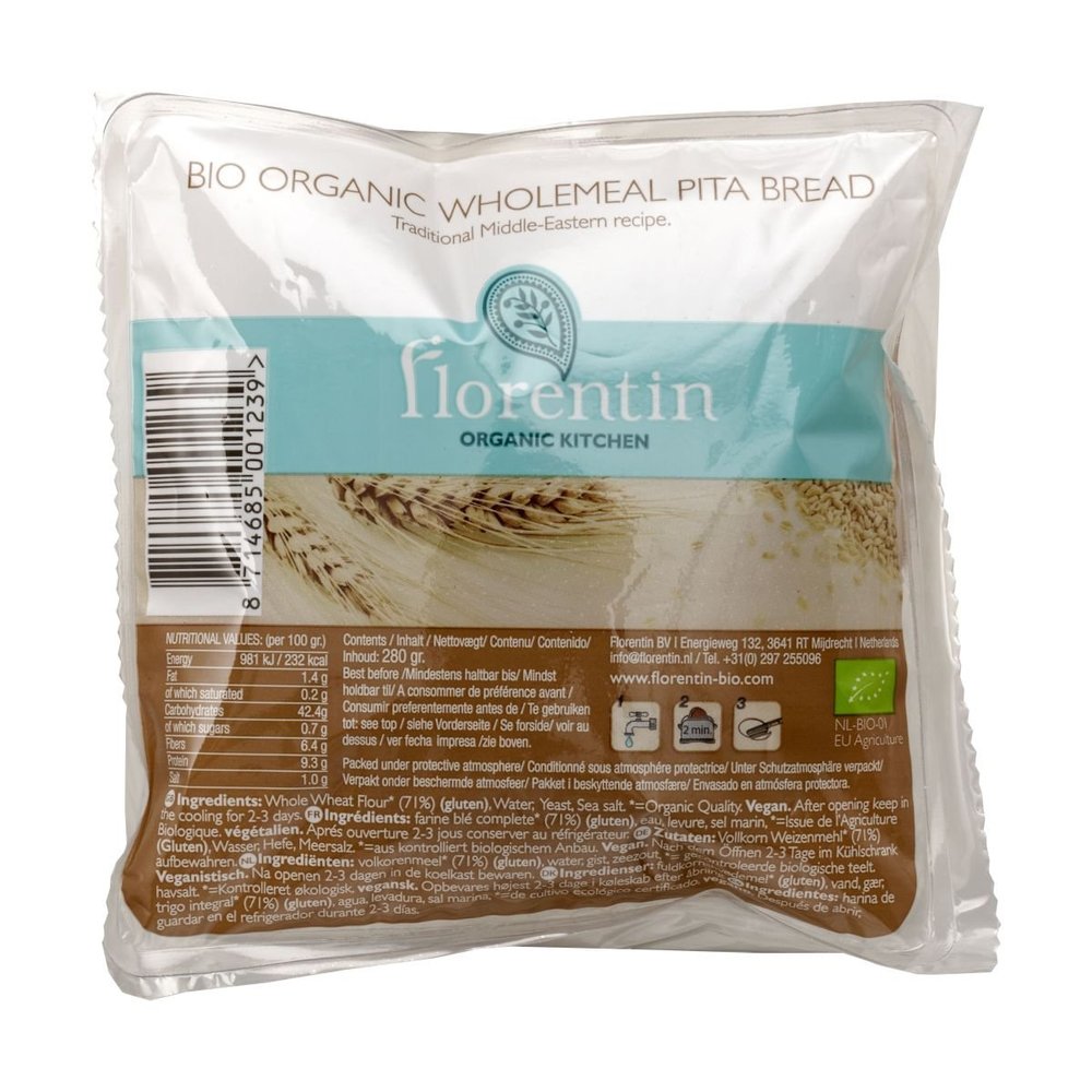 280gr INT PAN FLOREN PITAS